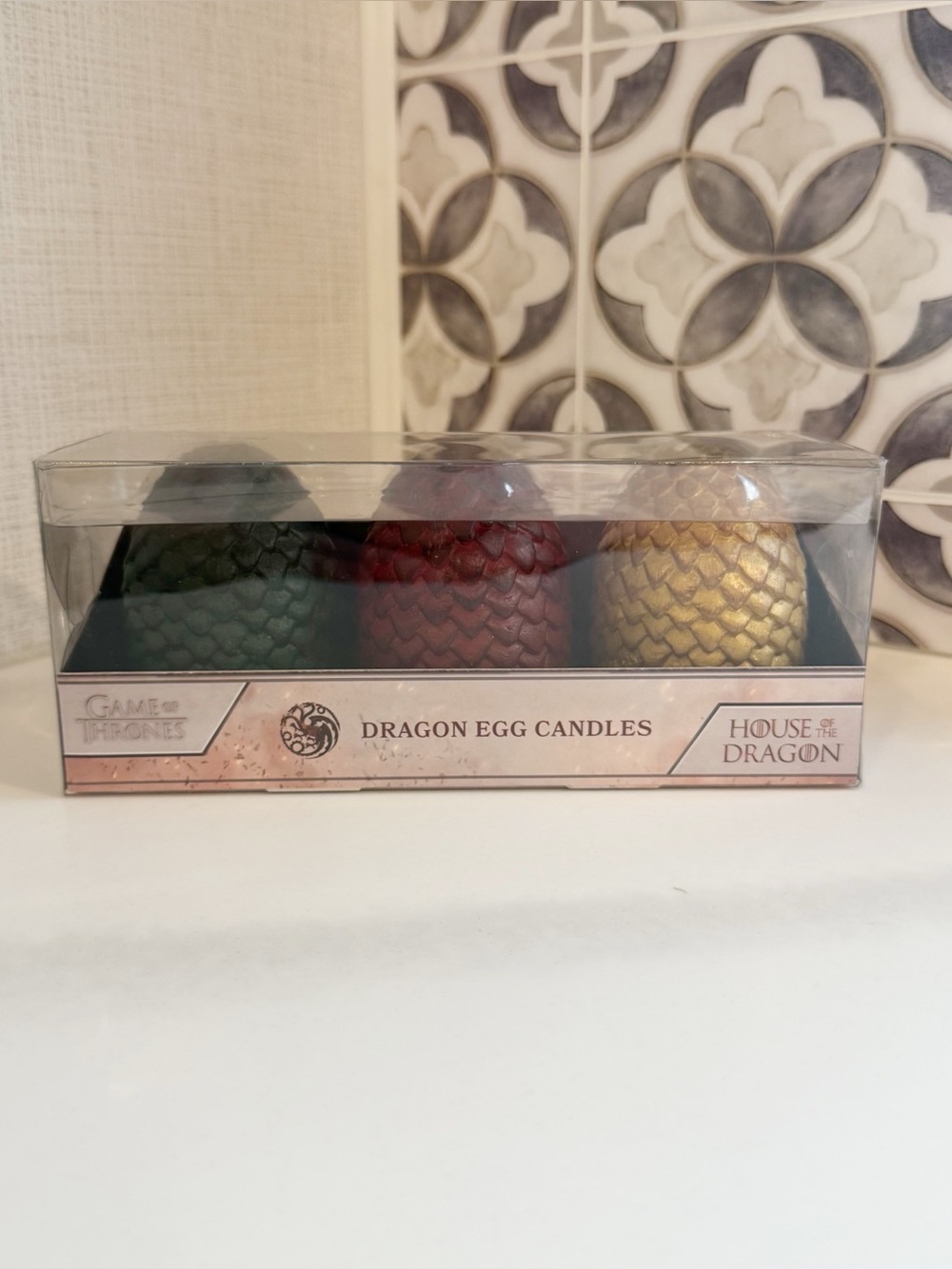 Game of Thrones Dragon Egg Candles